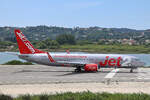 Jet2, G-JZHH, Boeing B737-85P, msn: 28536/540,  Costa Brava , 25.Mai 2025, CFU Corfu, Greece.