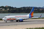 Jet2, G-JZHU, Boeing B737-8MG, msn: 63151/6267, 25.Mai 2025, CFU Corfu, Greece.