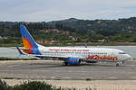 Jet2, G-JZHU, Boeing B737-8MG, msn: 63151/6267, 25.Mai 2025, CFU Corfu, Greece.