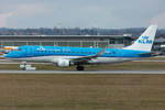 KLM Cityhopper, PH-EXW, Embraer, 190LR, 11.01.2020, STR, Stuttgart, Germany              