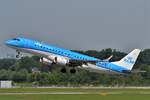 Embraer ERJ-190STD 190-100 - WA KLC KLM Cityhopper - 19000380 - PH-EZS - 09.05.2018 - DUS