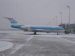 KLM Cityhopper PH-WXD Fokker 70 Flughafen Mnchen 11.02.2010