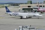KLM Cityhopper, Embraer E190STD, PH-EZX,  SkyTeam  Livery, 6.10.25, Zürich.