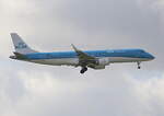 KLM-Cityhopper, ERJ-190-100STD, PH-EZG, BER, 06.04.2026
