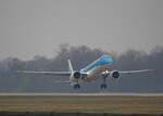 KLM-Cityhopper, ERJ-195 E2, PH-NXW, BER, 12.04.2026