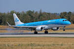 KLM Cityhopper, PH-EXV, Embraer ERJ-190STD, msn: 19000750, 29.Juli 2026, BSL Basel - M�hlhausen, Switzerland.