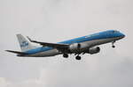 KLM-Cityhopper, ERJ-190-100STD, PH-EXF, BER, 09.06.2026