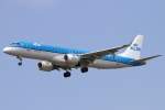 KLM - Cityhopper, PH-EZN, Embraer, 190STD, 05.06.2014, TLS, Toulouse, France         