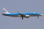 KLM - Cityhopper, PH-EZY, Embrear, ERJ-190STD, 05.06.2014, TLS, Toulouse, France       