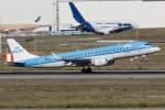 KLM - Cityhopper, PH-EZK, Embraer, ERJ-190LR, 29.09.2015, TLS, Toulouse, France         