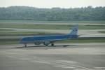 Embraer 190 der KLM kommend aus AMsterdam