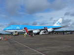 Boeing 747-400, PH-BFH, KLM, J.A.Pengel International Airport Paramaribo (PBM), 25.5.2017