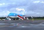 Boeing 747-400, PH-BFG, KLM, J.A.Pengel International Airport Paramaribo (PBM), 5.6.2017