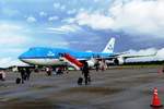 Boeing 747-400, PH-BFG, KLM, Johan Adolf Pengel International Airport Paramaribo (PBM), 5.6.2017