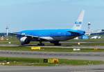 Boeing 777, PH-BQF, KLM, Amsterdam-Schiphol (AMS), 25.5.2017