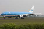 KLM, PH-BQG, Boeing, B777-206ER, 21.05.2009, AMS, Amsterdam, Netherlands 