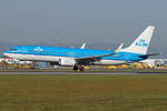 KLM Royal Dutch Airlines Boeing B737-8K2(WL) PH-BXY, cn(MSN): 30372,
Wien Schwechat, 24.08.2017.