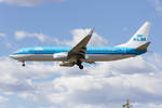 KLM, PH-BCE, Boeing, B737-8K2, 10.09.2017, BCN, Barcelona, Spain         