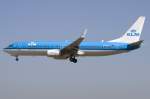 KLM, PH-BXI, Boeing, B737-8K2, 13.06.2009, BCN, Barcelona, Spain     