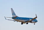 KLM, Boeing B 737-7K2, PH-BGM, BER, 12.02.2022