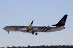 KLM, Boeing B 737-9K2, PH-BXO, BER, 23.06.2022