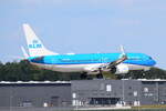PH-BCK , KLM Royal Dutch Airlines,  Boeing 737-8K2(WL) ,  Berlin-Brandenburg  Willy Brandt  , BER , 04.09.2022  
