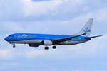 PH-BGA , KLM Royal Dutch Airlines , Boeing 737-8K2(WL) , 16.09.2022 , Berlin-Brandenburg  Willy Brandt  , BER , 