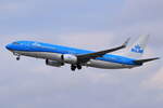 PH-BXI , KLM Royal Dutch Airlines , Boeing 737-8K2(WL) ,  Berlin-Brandenburg  Willy Brandt  , BER , 15.10.2022 ,