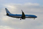 KLM, Boeing B 737-8K2, PH-BCD, BER, 19.12.2022