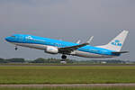 KLM Royal Dutch Airlines, PH-BCG, Boeing B737-8K2, msn: 62578/7447,  Ivory Gull / Ivoormeeuw , 18.Mai 2023, AMS Amsterdam, Netherlands.