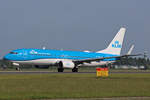 KLM Royal Dutch Airlines, PH-BGA, Boeing B737-8K2, msn: 37593/2569,  Tureluur/Redshan , 18.Mai 2023, AMS Amsterdam, Netherlands.
