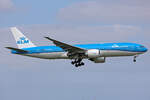 KLM Royal Dutch Airlines, PH-BQE, Boeing B777-206ER, msn: 28691/468,  Epidaurus , 18.Mai 2023, AMS Amsterdam, Netherlands.