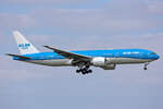KLM Asia, PH-BQM, Boeing B777-206ER, msn: 34712/559,  Machu Picchu , 18.Mai 2023, AMS Amsterdam, Netherlands.