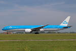 KLM Royal Dutch Airlines, PH-BVI, Boeing B777-306ER, msn: 35947/1029,  Nationaal Park Vuurland / Tierra del Fuego National , 18.Mai 2023, AMS Amsterdam, Netherlands.