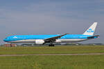 KLM Royal Dutch Airlines, PH-BVS, Boeing B777-306ER, msn: 61604/1472,  Darien National Park , 18.Mai 2023, AMS Amsterdam, Netherlands.