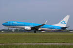 KLM Royal Dutch Airlines, PH-BXM, Boeing B737-8K2, msn: 30355/714,  Avocet / Kluut , 18.Mai 2023, AMS Amsterdam, Netherlands.