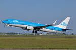 KLM Royal Dutch Airlines, PH-BCD, Boeing B737-8K2, msn: 42149/4458,  Grote Pijlstaartvogel , 19.Mai 2023, AMS Amsterdam, Netherlands.