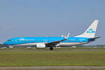 KLM Royal Dutch Airlines, PH-BCL, Boeing B737-8K2, msn:	63624/7542,  Crown Duck / Krooneend , 19.Mai 2023, AMS Amsterdam, Netherlands.