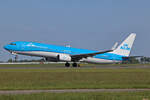 KLM Royal Dutch Airlines, PH-BXR, Boeing B737-9K2, msn: 29601/959,  Nightingale / Nachtegaal , 19.Mai 2023, AMS Amsterdam, Netherlands.