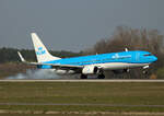 KLM, Boeing B 737-9K2, PH-BXT, BER, 10.04.2023