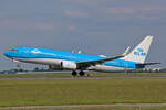 KLM Royal Dutch Airlines, PH-BCB, Boeing 737-8K2, msn: 39443/3648,  Grote Pijlstormvogel / Great Shearwater , 20.Mai 2023, AMS Amsterdam, Netherlands.