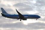 KLM, Boeing B 737-8K2, PH-BCA, BER, 16.12.2023