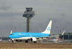 KLM, Boeing B 737-8K2, PH-BXD, BER, 10.02.2024