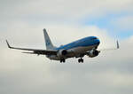 KLM, Boeing B 737-8K2, PH-BGA, BER, 13.02.2024