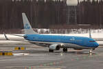 KLM Royal Dutch Airlines, PH-BXR, Boeing B737-9K2, msn: 29601/959,  Nightingale / Nachtegaal , 25.Februar 2024, OSL Oslo, Norway.