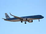 KLM, Airbus A 321-252NX, PH-AXH, BER, 31.08.2025