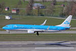 KLM Royal Dutch Airlines, PH-BXR, Boeing B737-9K2, msn: 29601/959,  Nightingale / Nachtegaal , 03.April 2026, ZRH Zürich, Switzerland.