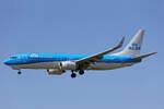 KLM Royal Dutch Airlines, PH-BXE, Boeing B737-8K2, msn: 29595/552,  Havik / Hawk , 23.April 2026, ZRH Z�rich, Switzerland.