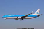 KLM Royal Dutch Airlines, PH BXP, Boeing 737-9K2, msn: 29600/924,  Crested Coot / Meerkoet , 23.April 2026, ZRH Z�rich, Switzerland.