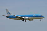 KLM Royal Dutch Airlines, PH-BDU, Boeing B737-406, msn: 24857/1902, "Marco Polo", 27.April 2008, ZRH Z�rich, Switzerland.